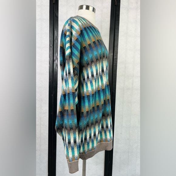 Bachrach Multicolor Striped Sweater - Picture 3 of 7